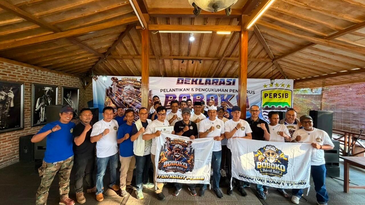 BOBOKO Kuningan Resmi Dilantik KeTum Yuki : Harus Jadi Pelopor Budaya Suporter Dewasa