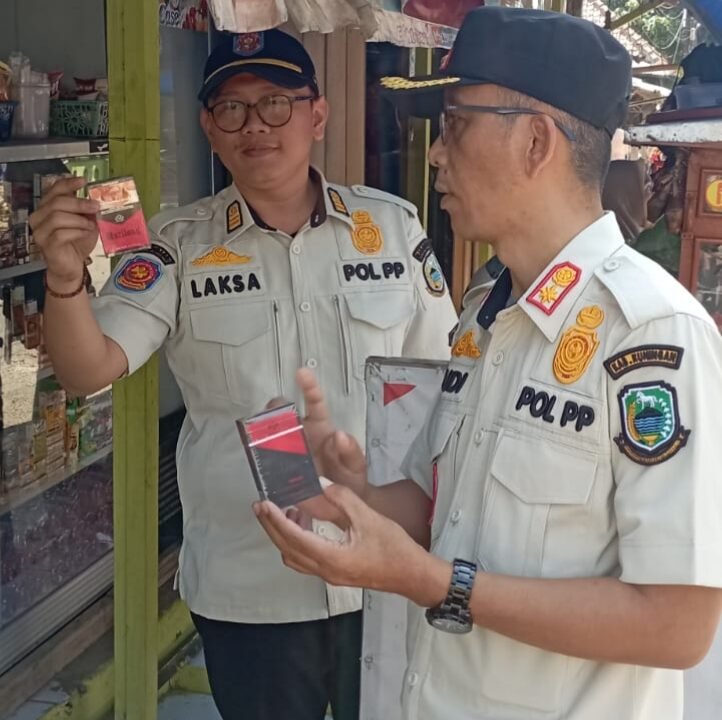 Operasi Gabungan di Kuningan, Amankan Rokok Ilegal di Tujuh Titik Rawan